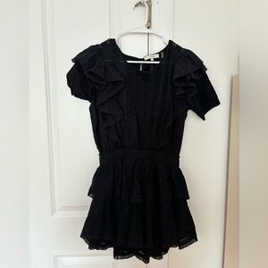 LOVESHACKFANCY NATASHA DRESS IN BLACK!